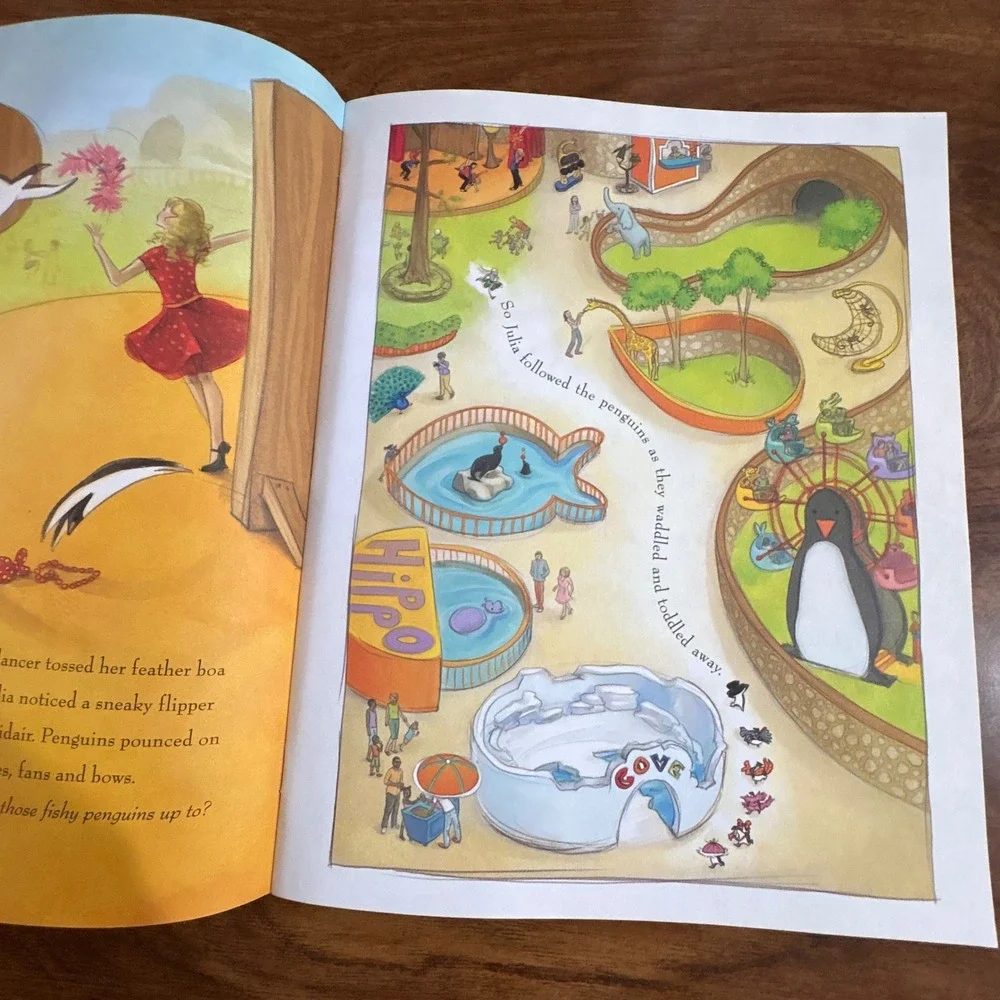 Penguin Cha-Cha by Kristi Valiant Scholastic Childrens Paperback 2015 Zoo